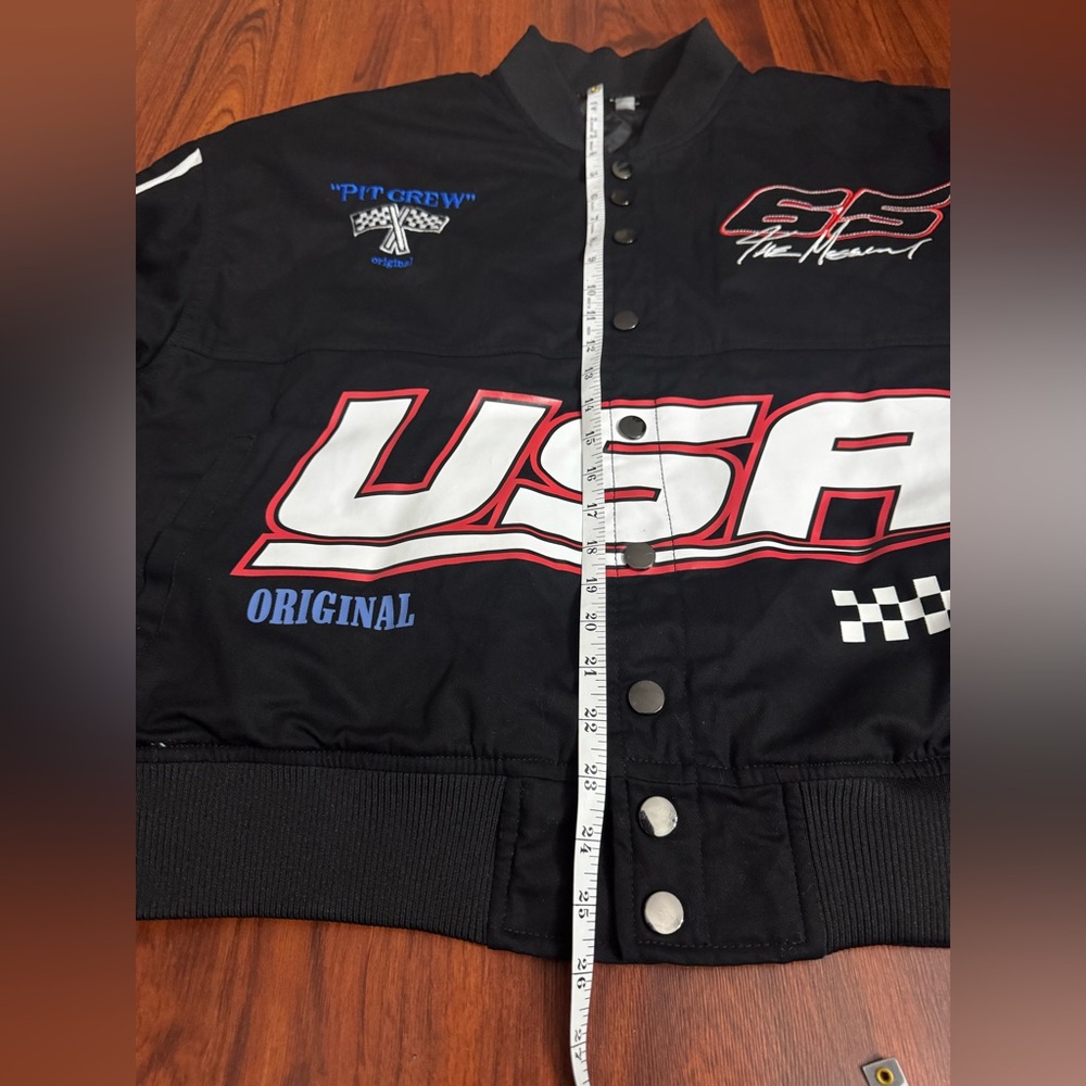 PacSun Pit Crew Racing Jacket size M - Picture 10 of 12